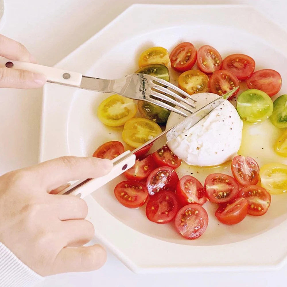 Stainless Steel 4 In 1 Set Cutlery 6 Stainless Steel 4 In 1 Set Cutlery 6