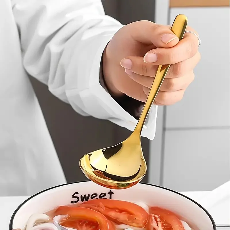 Korean Stainless Steel Thickening Spoon 2