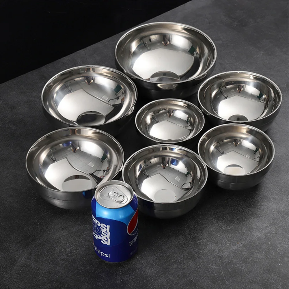 Double Layer Stainless Steel Mixing Bowl 2